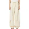 Mm By Max Mara Panfilo Tie Waist Wide Leg Pants In Neutral