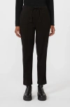 Mm By Max Mara Parco Ankle Drawstring Pants In Black