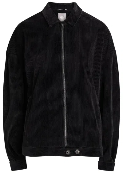Mm Damara Corduroy Jacket In Black