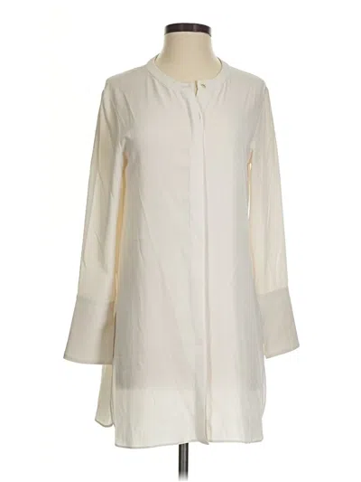 Pre-owned Mm. Lafleur 3/4 Sleeve Blouse In Ivory