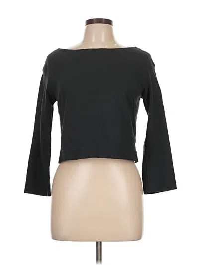 Pre-owned Mm. Lafleur 3/4 Sleeve T-shirt In Black