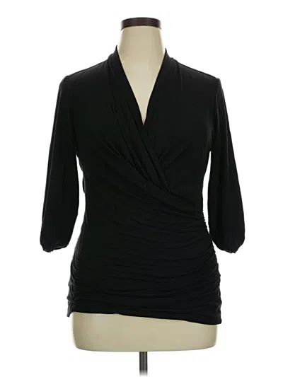 Pre-owned Mm. Lafleur 3/4 Sleeve T-shirt In Black