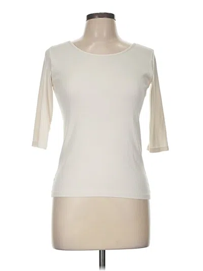 Pre-owned Mm. Lafleur 3/4 Sleeve T-shirt In Ivory