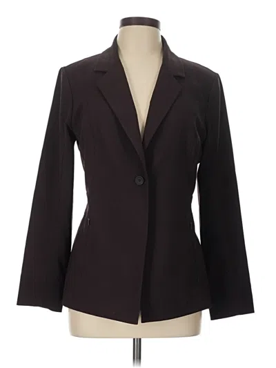 Pre-owned Mm. Lafleur Blazer Jacket In Burgundy