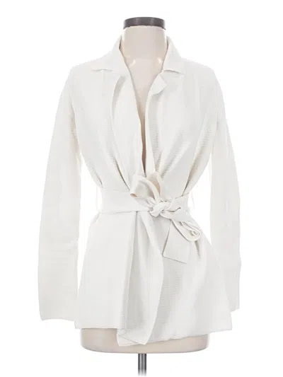 Pre-owned Mm. Lafleur Blazer Jacket In Ivory