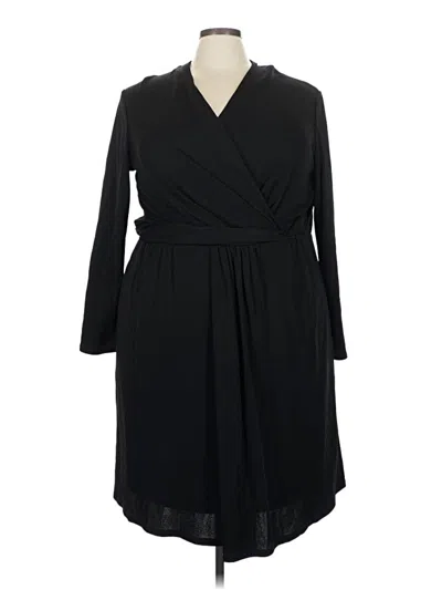 Pre-owned Mm. Lafleur Casual Dress In Black