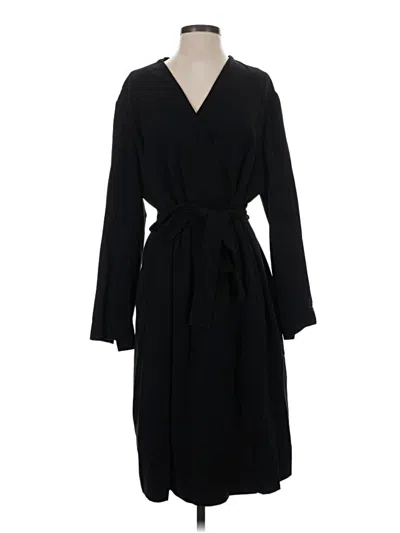 Pre-owned Mm. Lafleur Casual Dress In Black