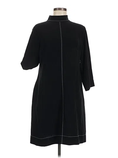 Pre-owned Mm. Lafleur Casual Dress In Black
