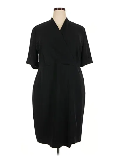 Pre-owned Mm. Lafleur Casual Dress In Black