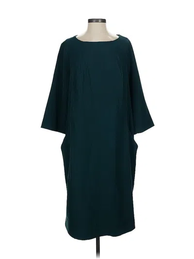 Pre-owned Mm. Lafleur Casual Dress In Blue