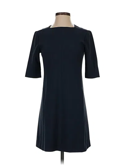 Pre-owned Mm. Lafleur Casual Dress In Blue