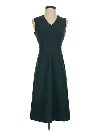 Pre-owned Mm. Lafleur Casual Dress In Blue