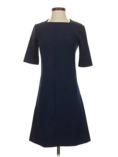 Pre-owned Mm. Lafleur Casual Dress In Blue