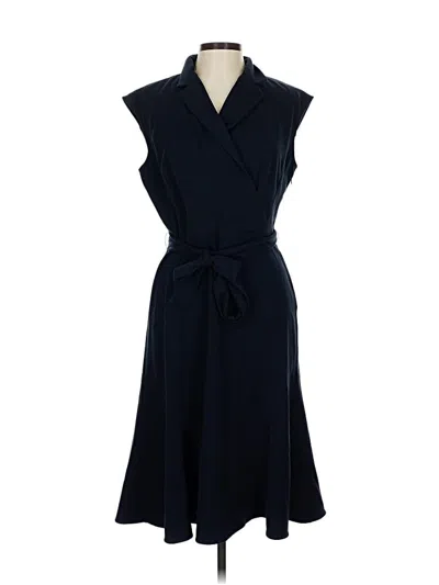 Pre-owned Mm. Lafleur Casual Dress In Blue