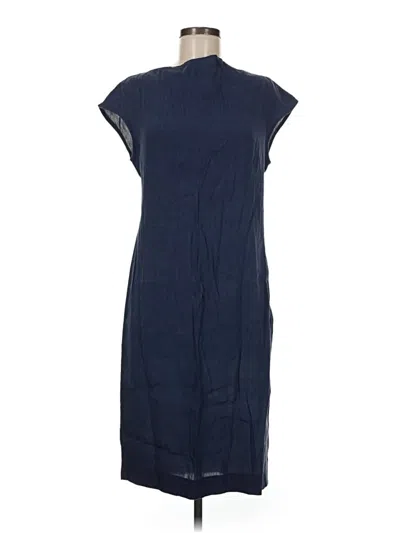 Pre-owned Mm. Lafleur Casual Dress In Blue