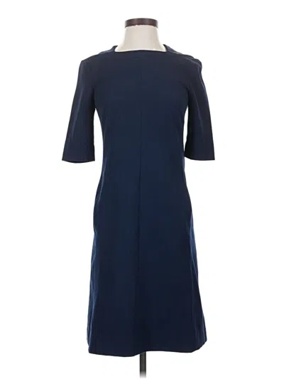 Pre-owned Mm. Lafleur Casual Dress In Blue