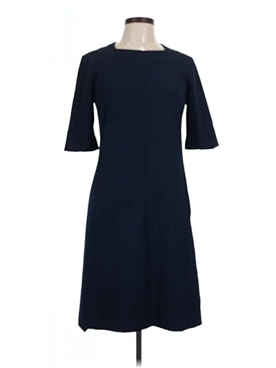 Pre-owned Mm. Lafleur Casual Dress In Blue