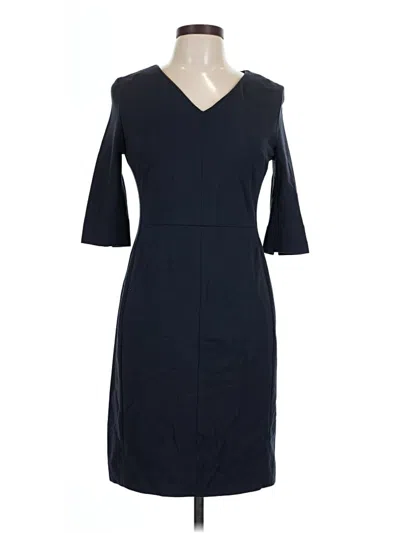 Pre-owned Mm. Lafleur Casual Dress In Blue