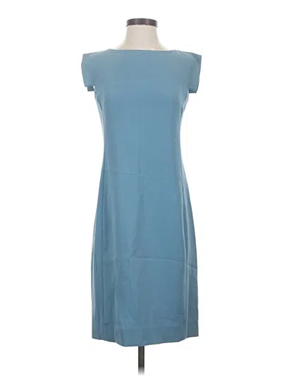 Pre-owned Mm. Lafleur Casual Dress In Blue