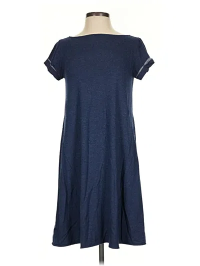 Pre-owned Mm. Lafleur Casual Dress In Blue