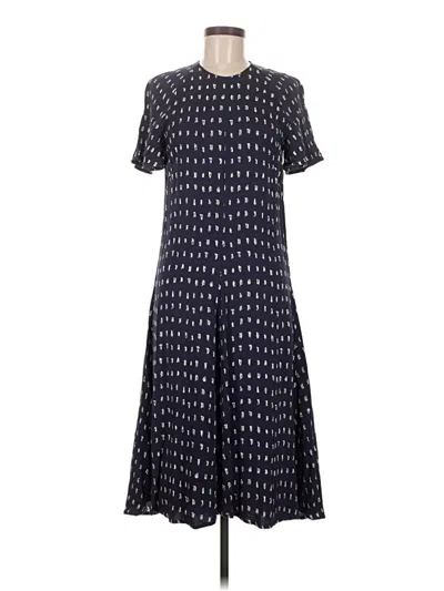 Pre-owned Mm. Lafleur Casual Dress In Blue