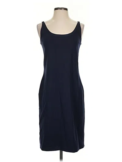 Pre-owned Mm. Lafleur Casual Dress In Blue
