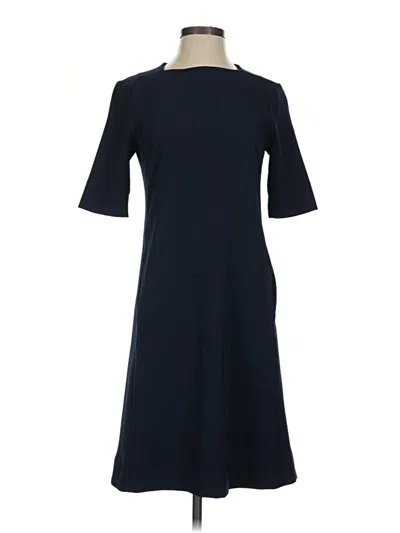 Pre-owned Mm. Lafleur Casual Dress In Blue