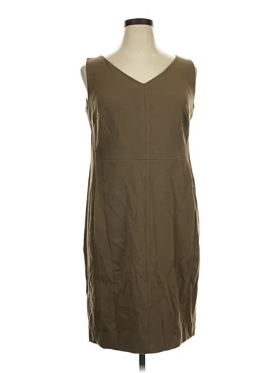 Pre-owned Mm. Lafleur Casual Dress In Brown