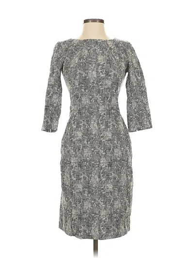 Pre-owned Mm. Lafleur Casual Dress In Gray