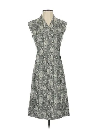 Pre-owned Mm. Lafleur Casual Dress In Gray