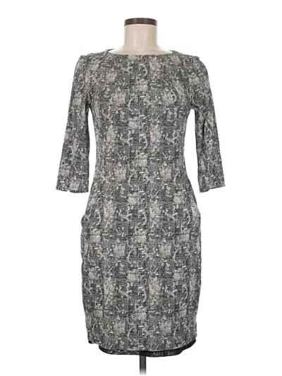 Pre-owned Mm. Lafleur Casual Dress In Gray