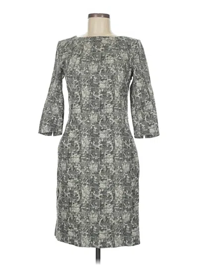 Pre-owned Mm. Lafleur Casual Dress In Gray