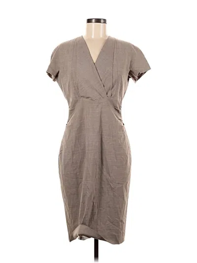 Pre-owned Mm. Lafleur Casual Dress In Gray