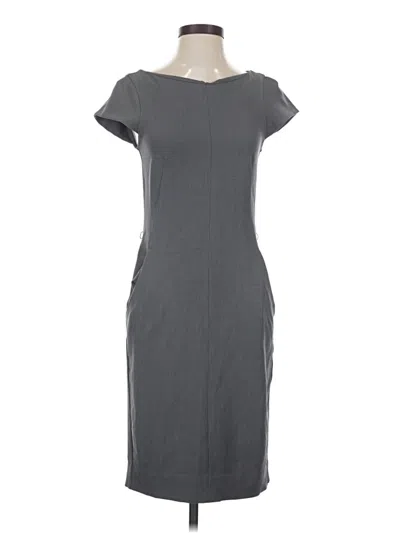 Pre-owned Mm. Lafleur Casual Dress In Gray