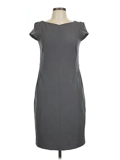Pre-owned Mm. Lafleur Casual Dress In Gray