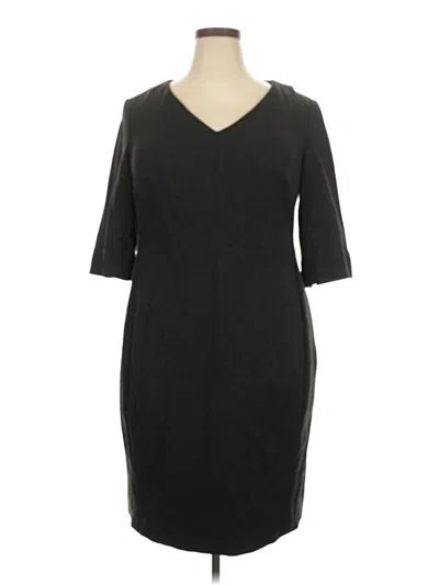 Pre-owned Mm. Lafleur Casual Dress In Gray