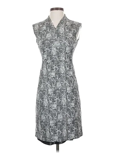 Pre-owned Mm. Lafleur Casual Dress In Gray