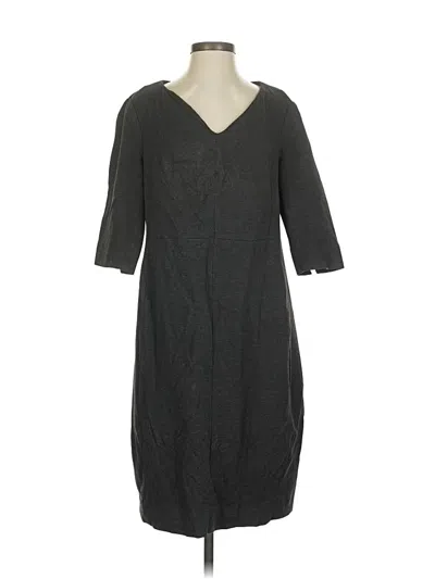 Pre-owned Mm. Lafleur Casual Dress In Gray