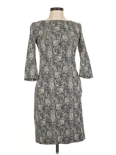 Pre-owned Mm. Lafleur Casual Dress In Gray
