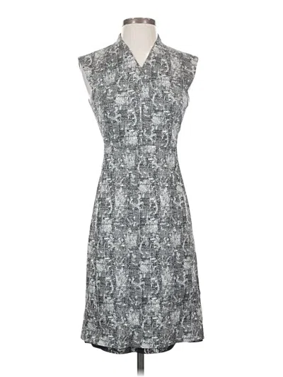 Pre-owned Mm. Lafleur Casual Dress In Gray