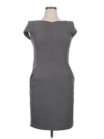 Pre-owned Mm. Lafleur Casual Dress In Gray