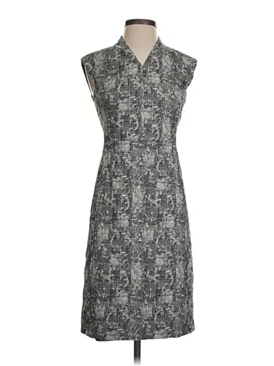 Pre-owned Mm. Lafleur Casual Dress In Gray
