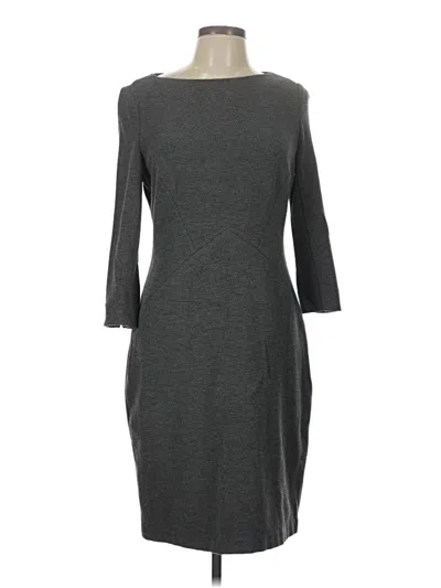 Pre-owned Mm. Lafleur Casual Dress In Gray