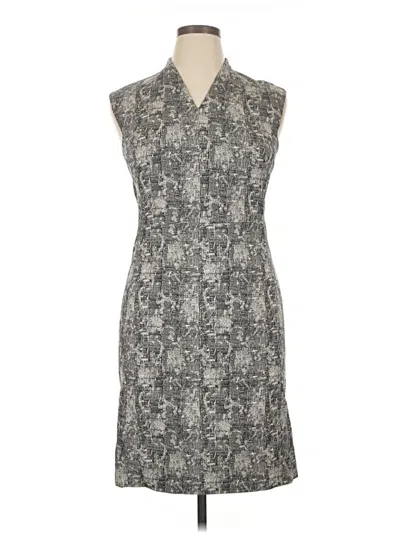 Pre-owned Mm. Lafleur Casual Dress In Gray