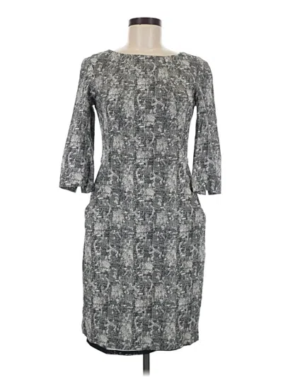 Pre-owned Mm. Lafleur Casual Dress In Gray