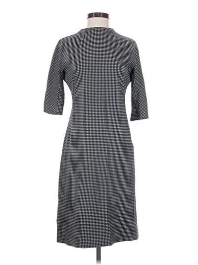 Pre-owned Mm. Lafleur Casual Dress In Gray