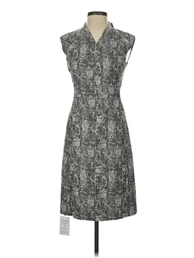 Pre-owned Mm. Lafleur Casual Dress In Gray