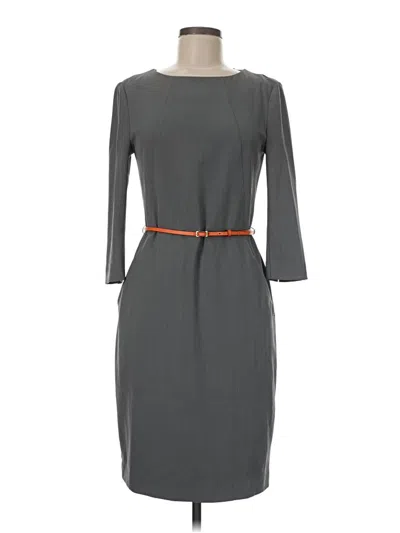 Pre-owned Mm. Lafleur Casual Dress In Gray