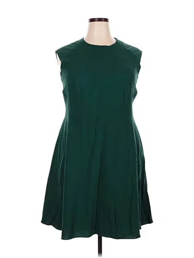 Pre-owned Mm. Lafleur Casual Dress In Green