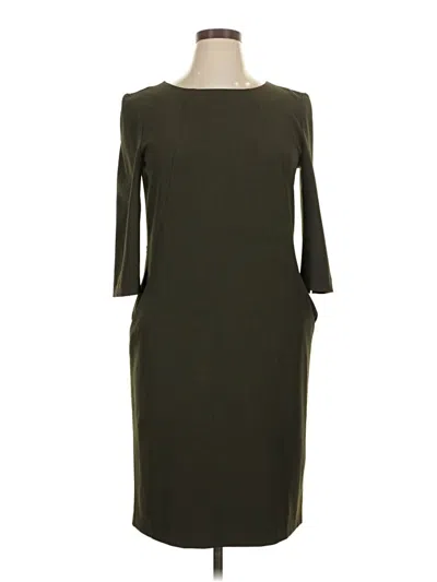 Pre-owned Mm. Lafleur Casual Dress In Green